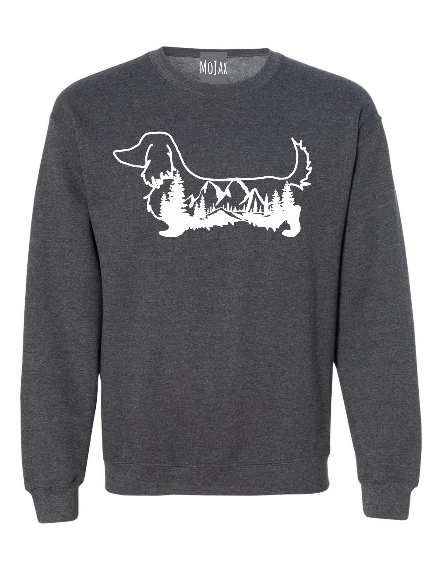 Crewneck Sweatshirt - Mountain Dachshund