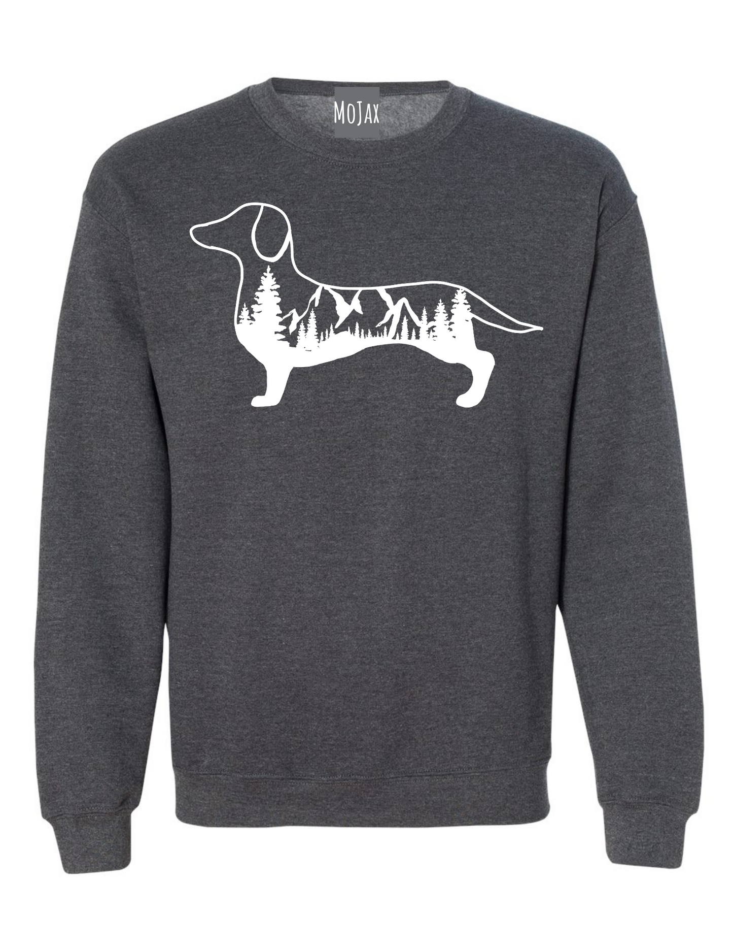 Crewneck Sweatshirt - Mountain Dachshund