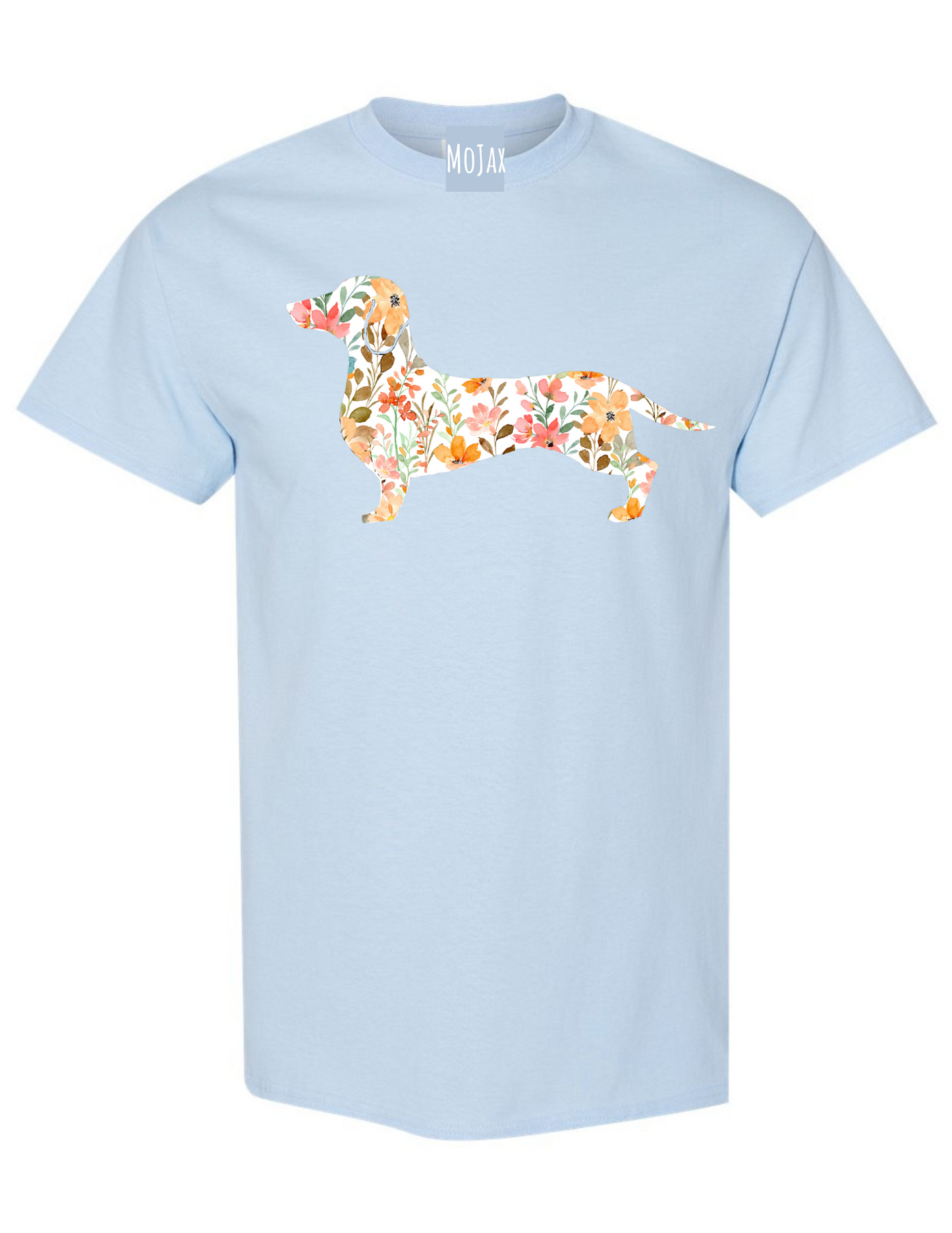 T-Shirt - Pink Floral Dachshund