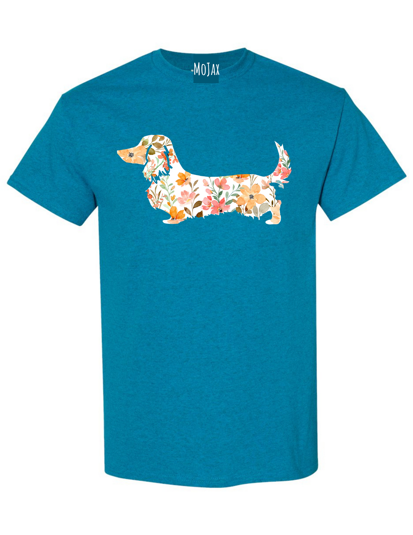 T-Shirt - Pink Floral Dachshund