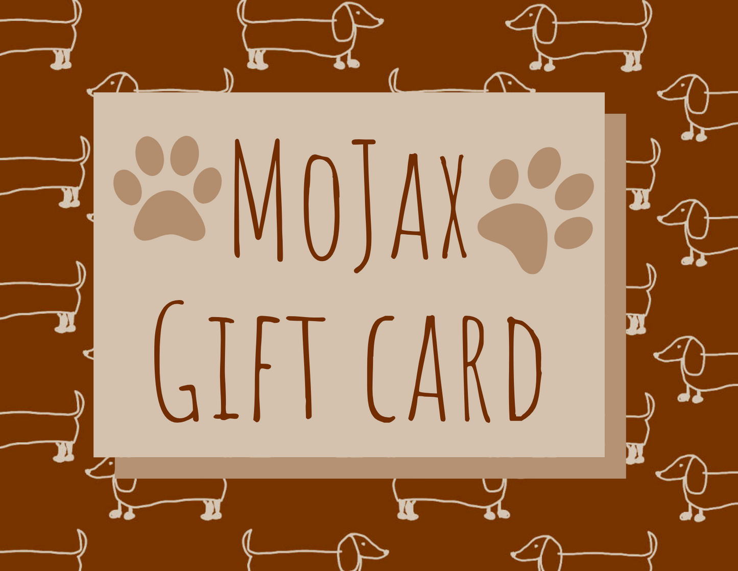 MoJax Gift Card