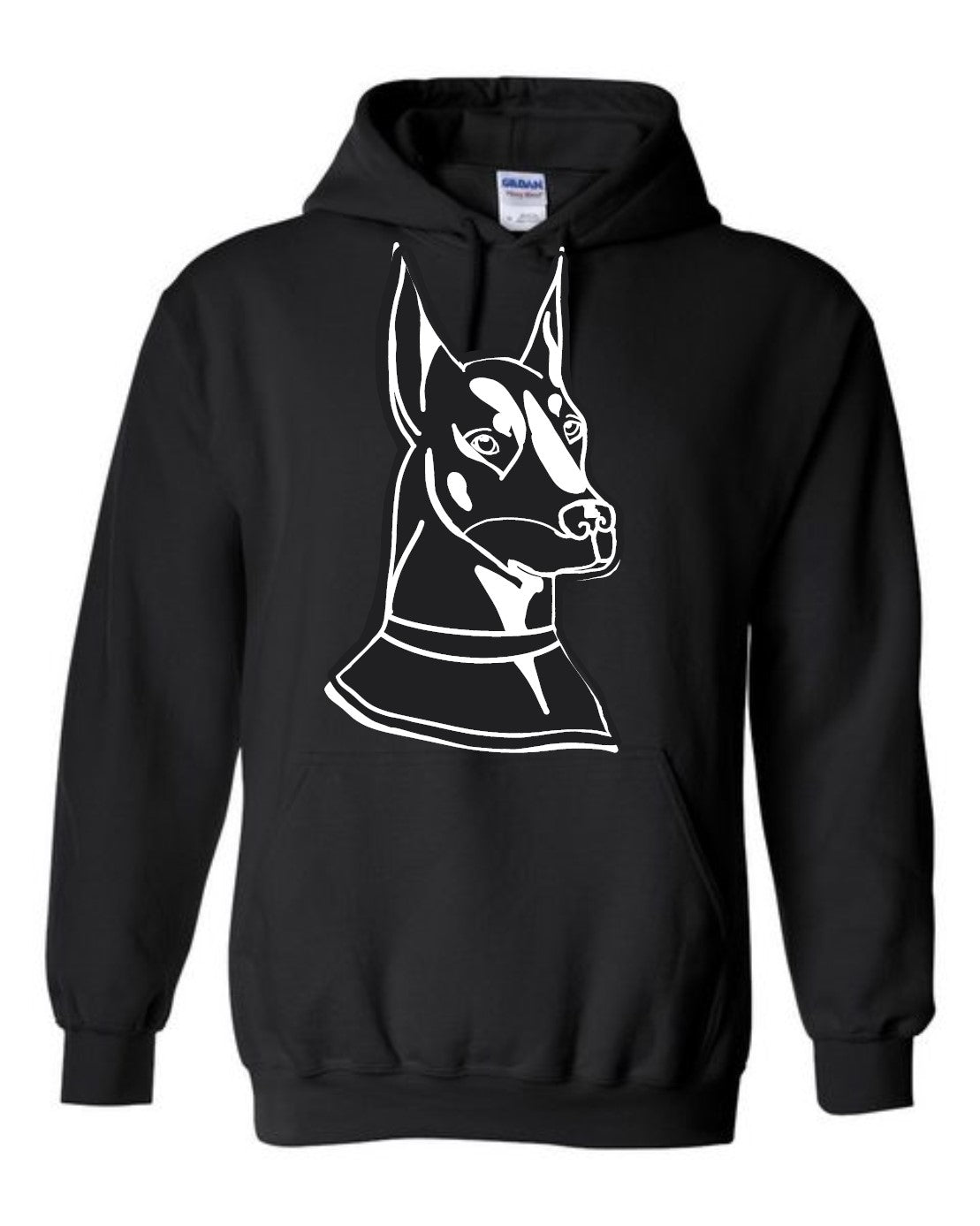 Hoodie - Doberman Head