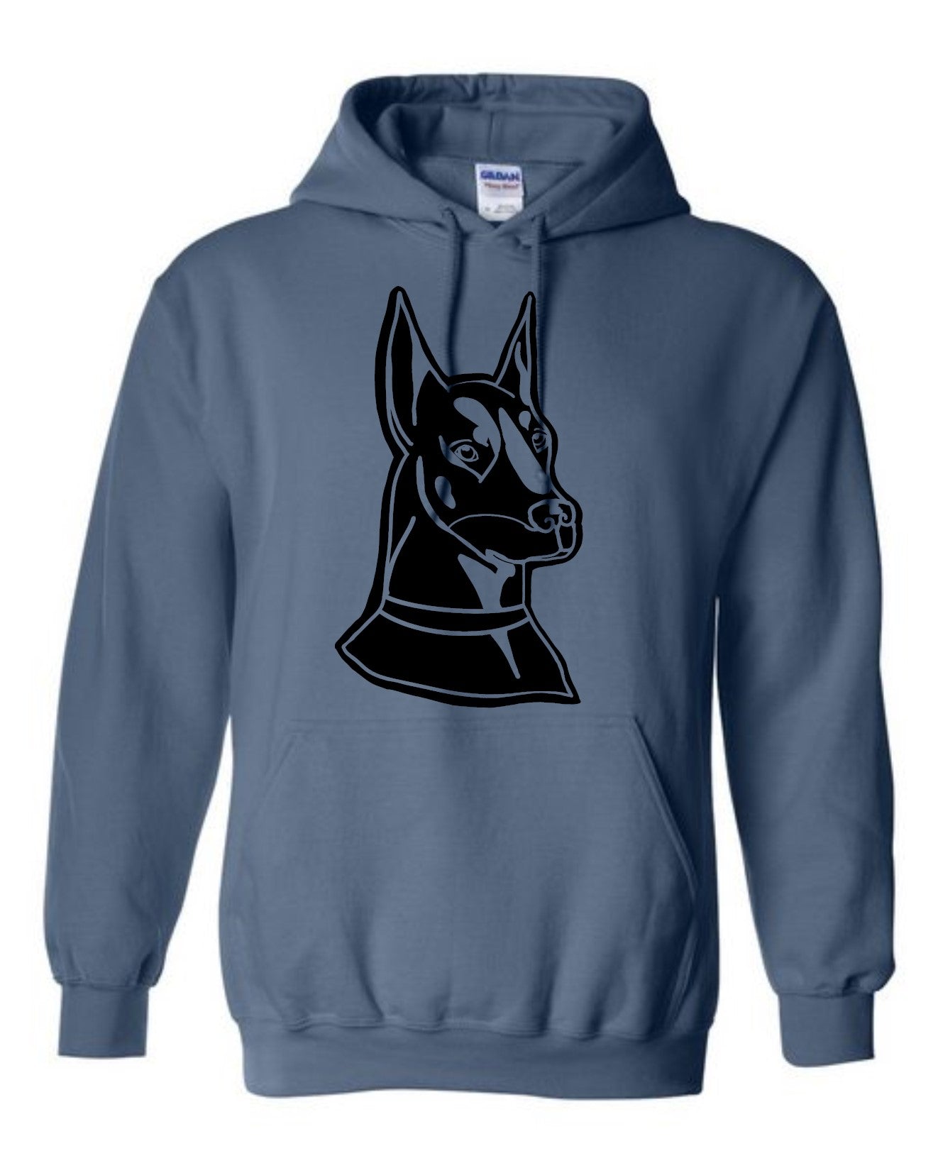 Hoodie - Doberman Head