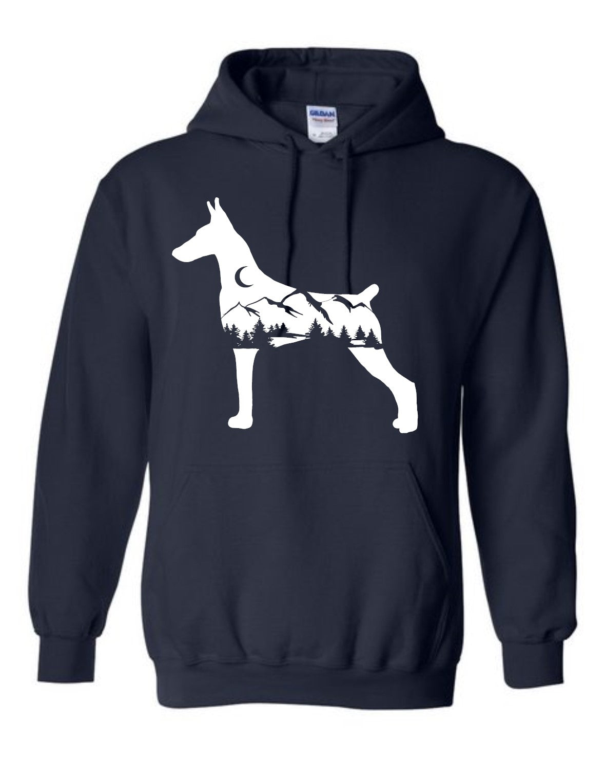 Hoodie - Mountain Doberman