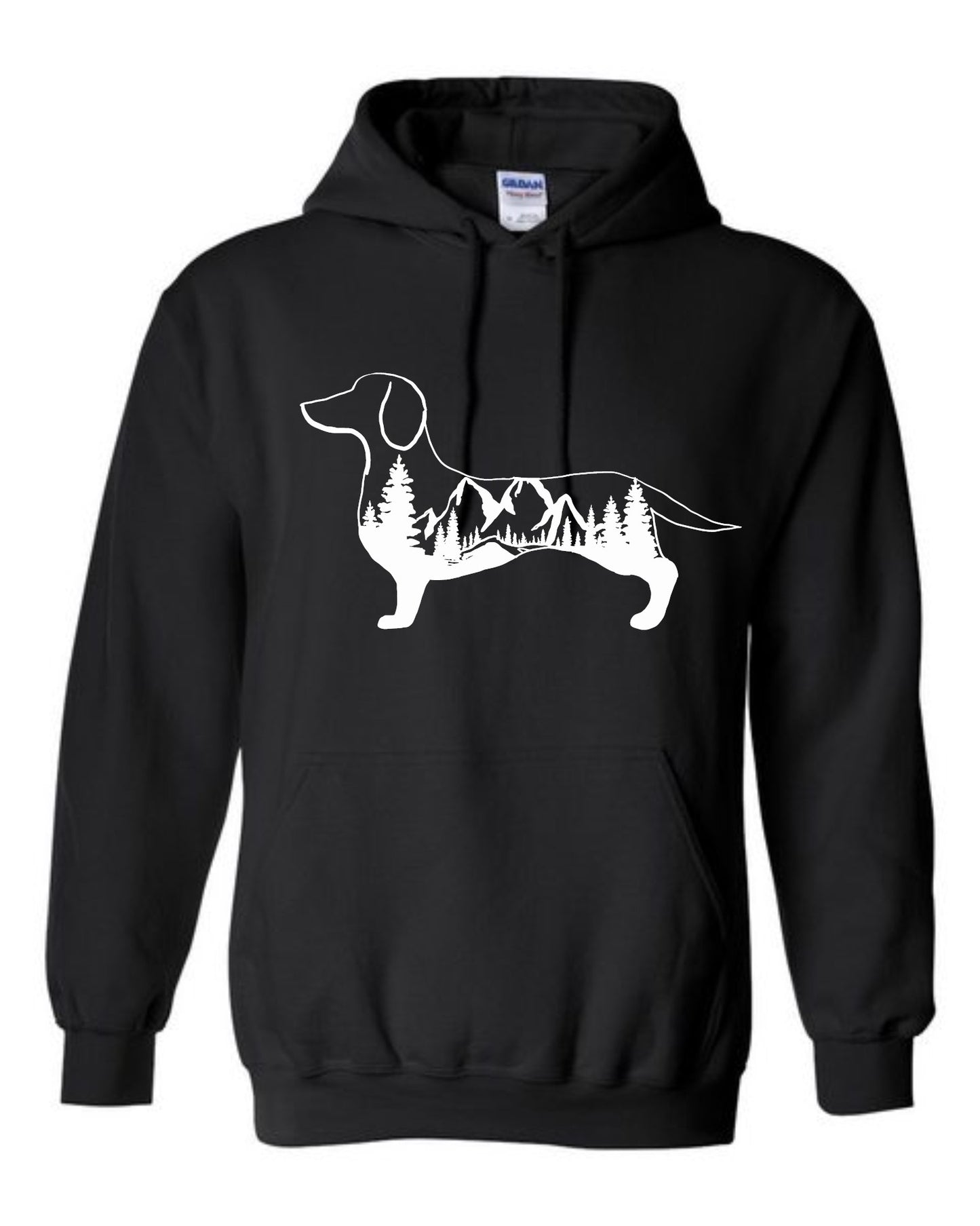 Hoodie - Mountain Dachshund