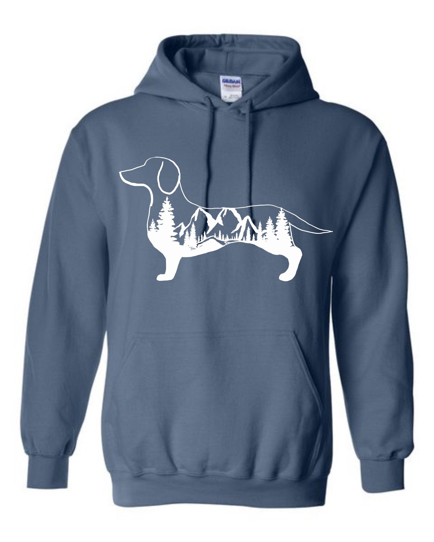 Hoodie - Mountain Dachshund