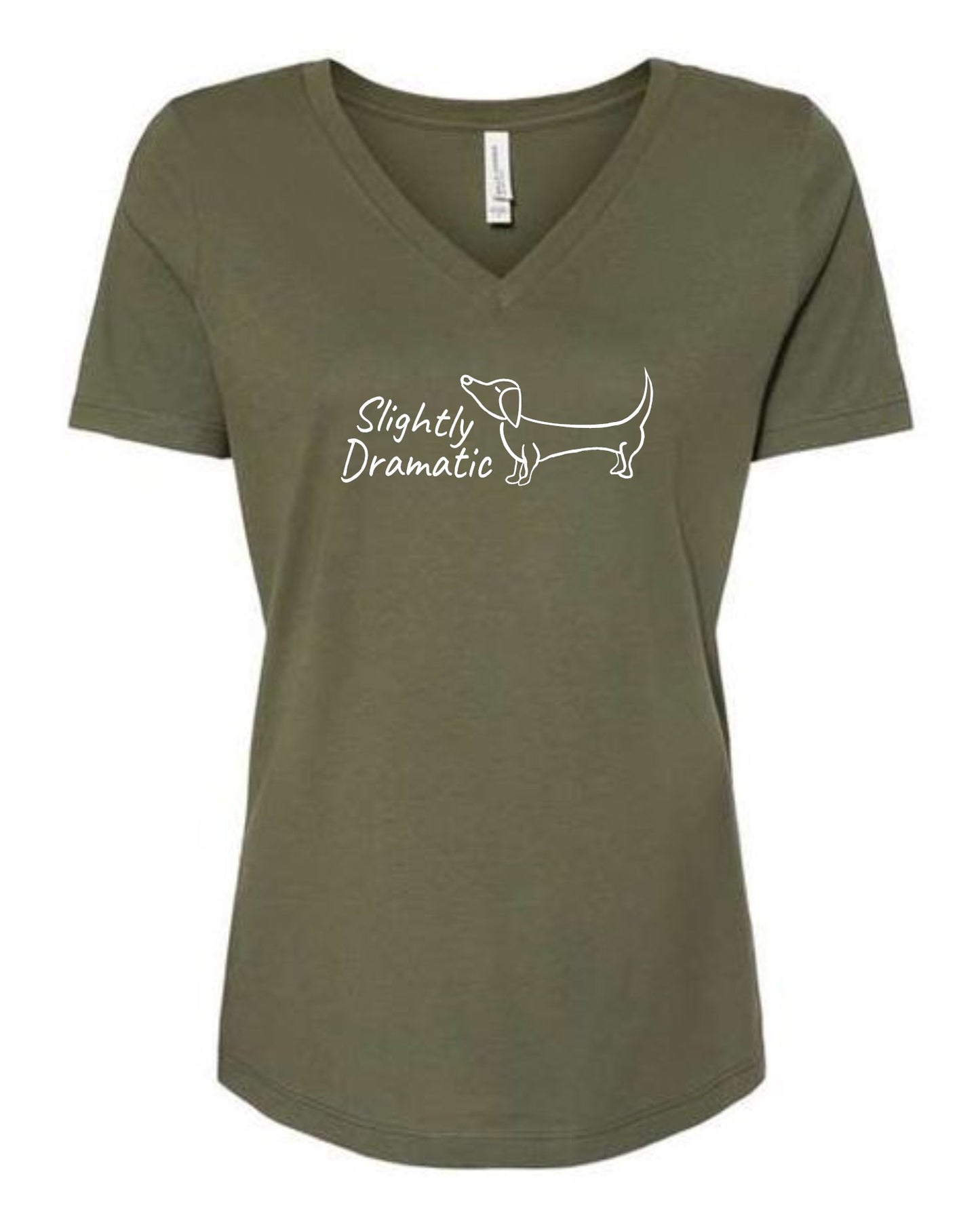 T Shirt - Slightly Dramatic - Dachshund
