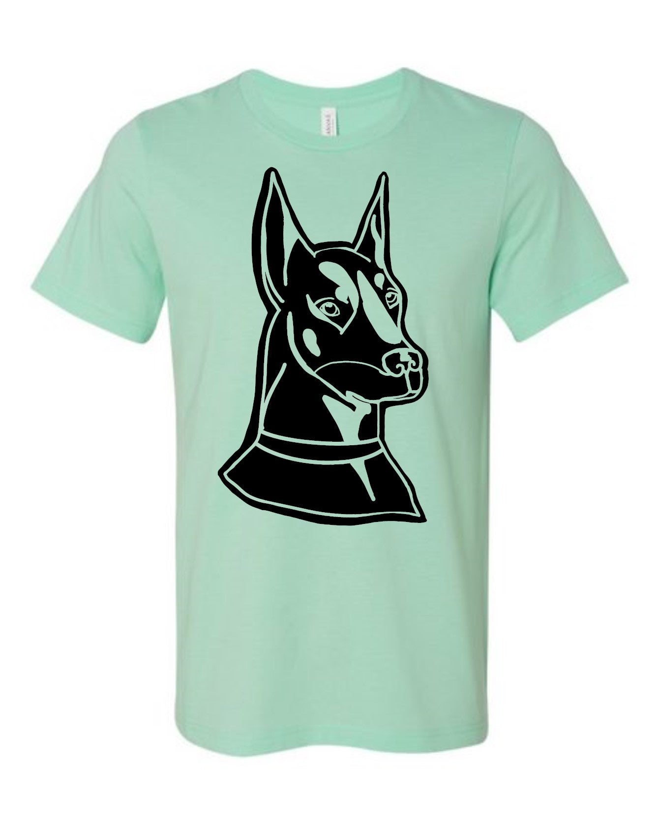 T-Shirt - Doberman Head