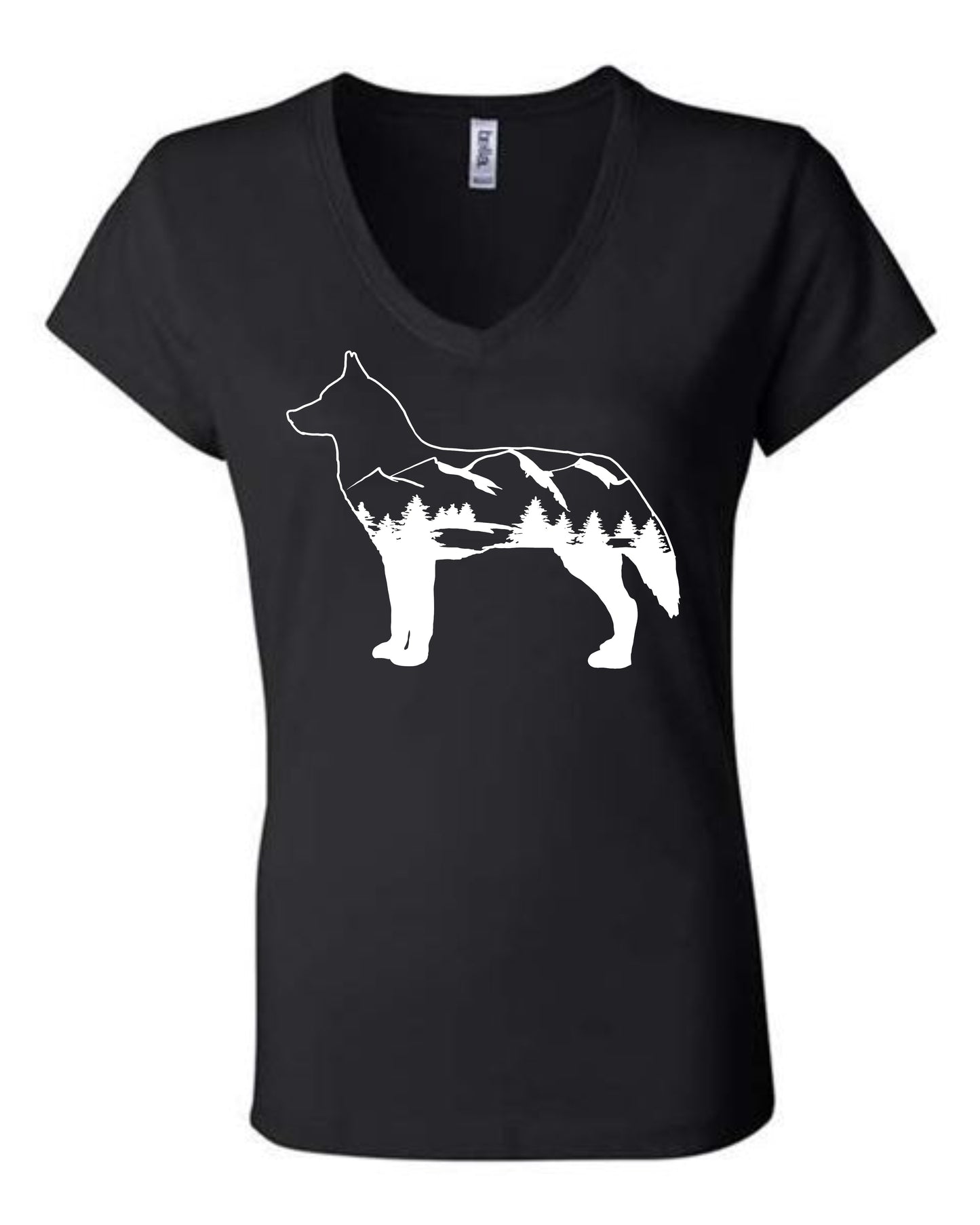 T Shirt - Mountain Husky