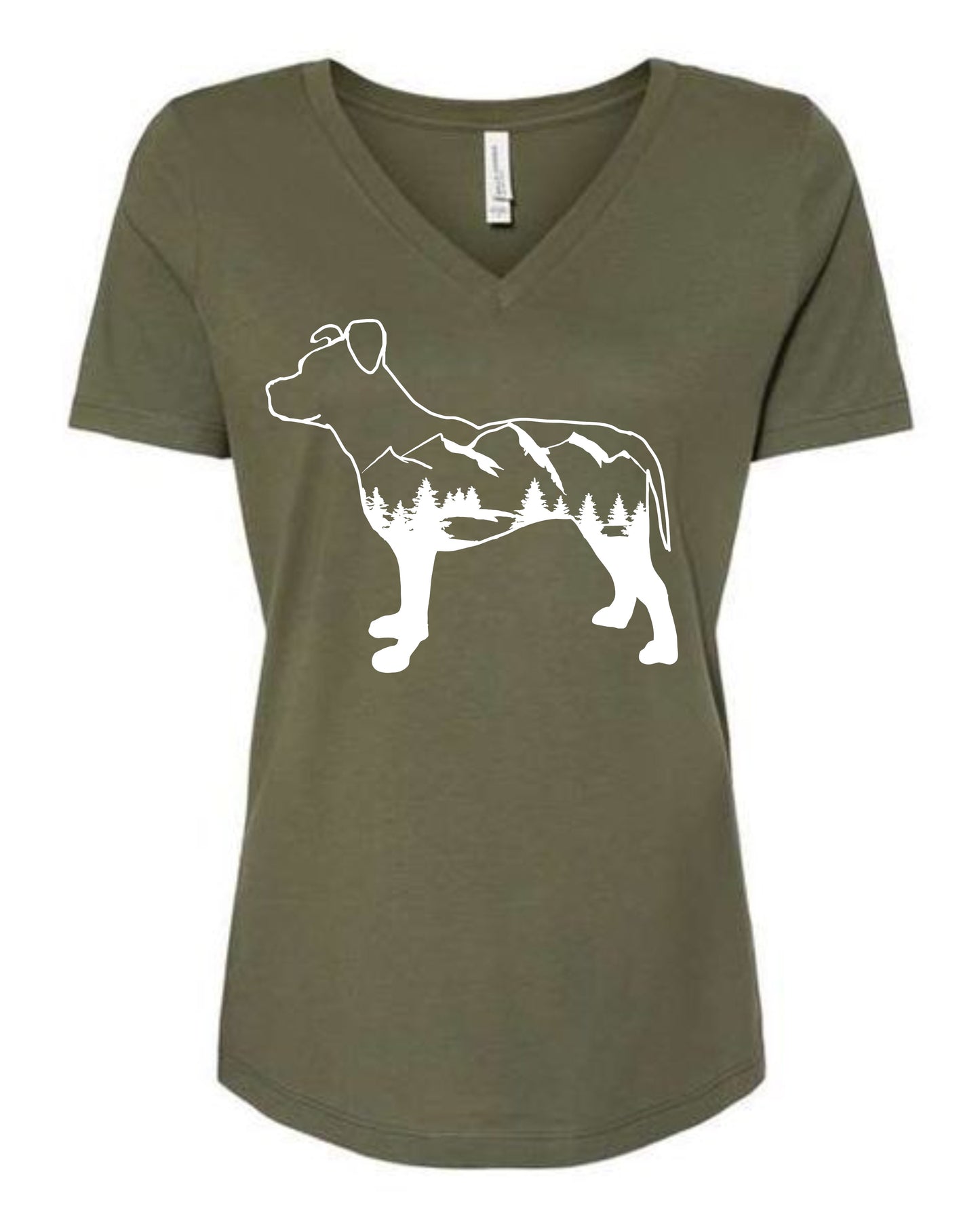 T Shirt - Mountain Pittie