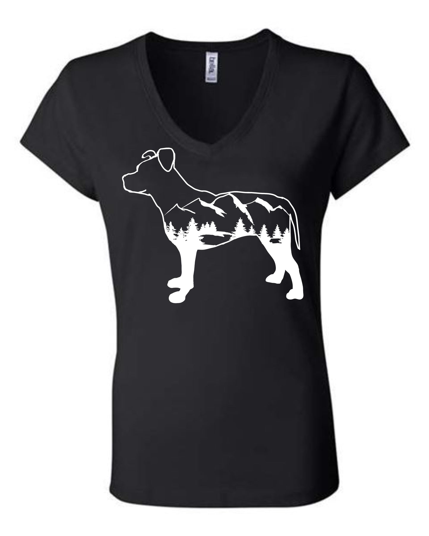 T Shirt - Mountain Pittie