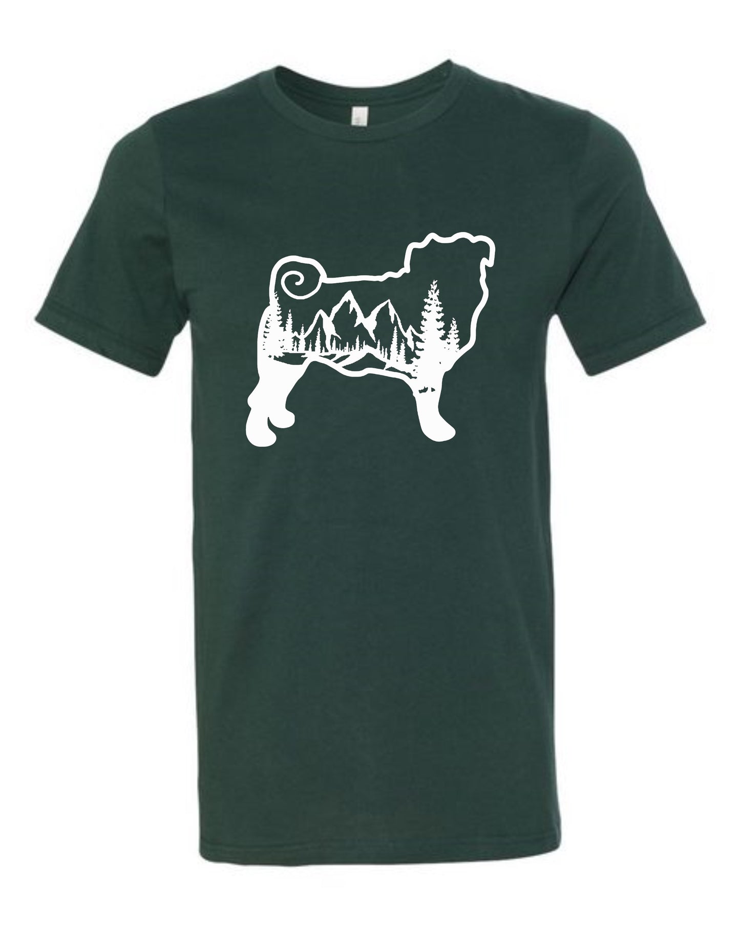 T-Shirt - Mountain Pug