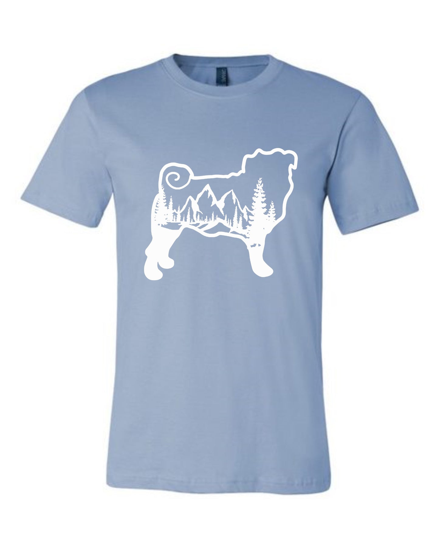 T-Shirt - Mountain Pug