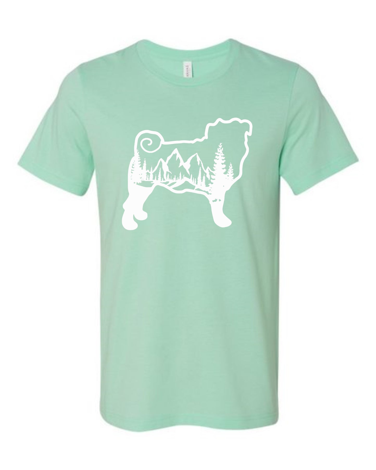 T-Shirt - Mountain Pug