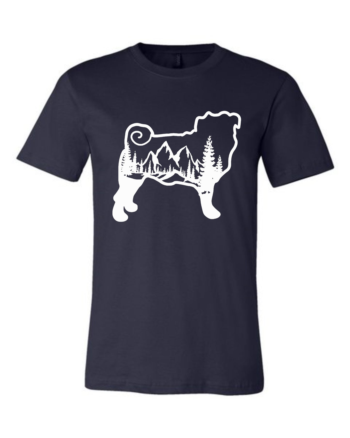 T-Shirt - Mountain Pug
