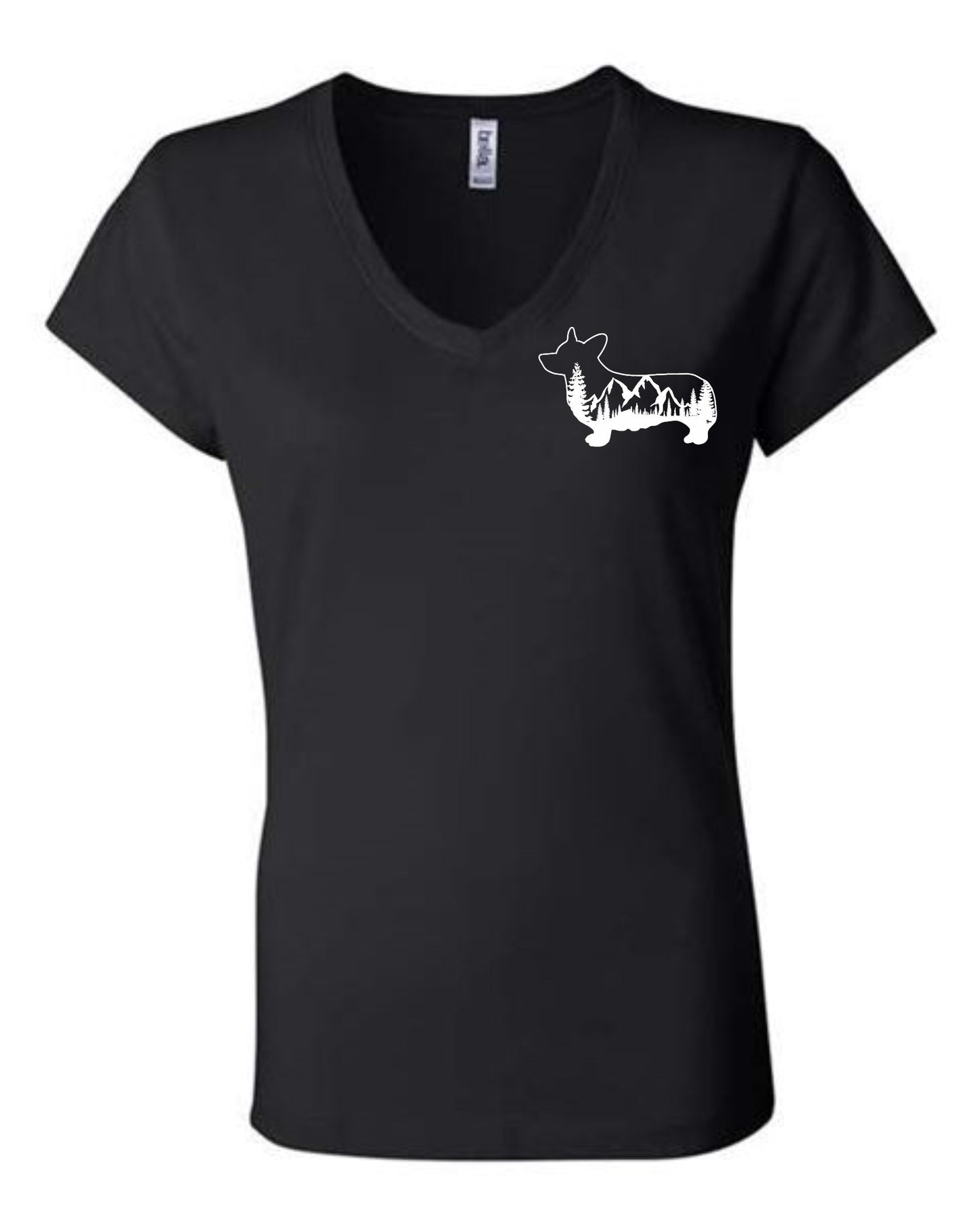 T Shirt - Little Mountain Corgi