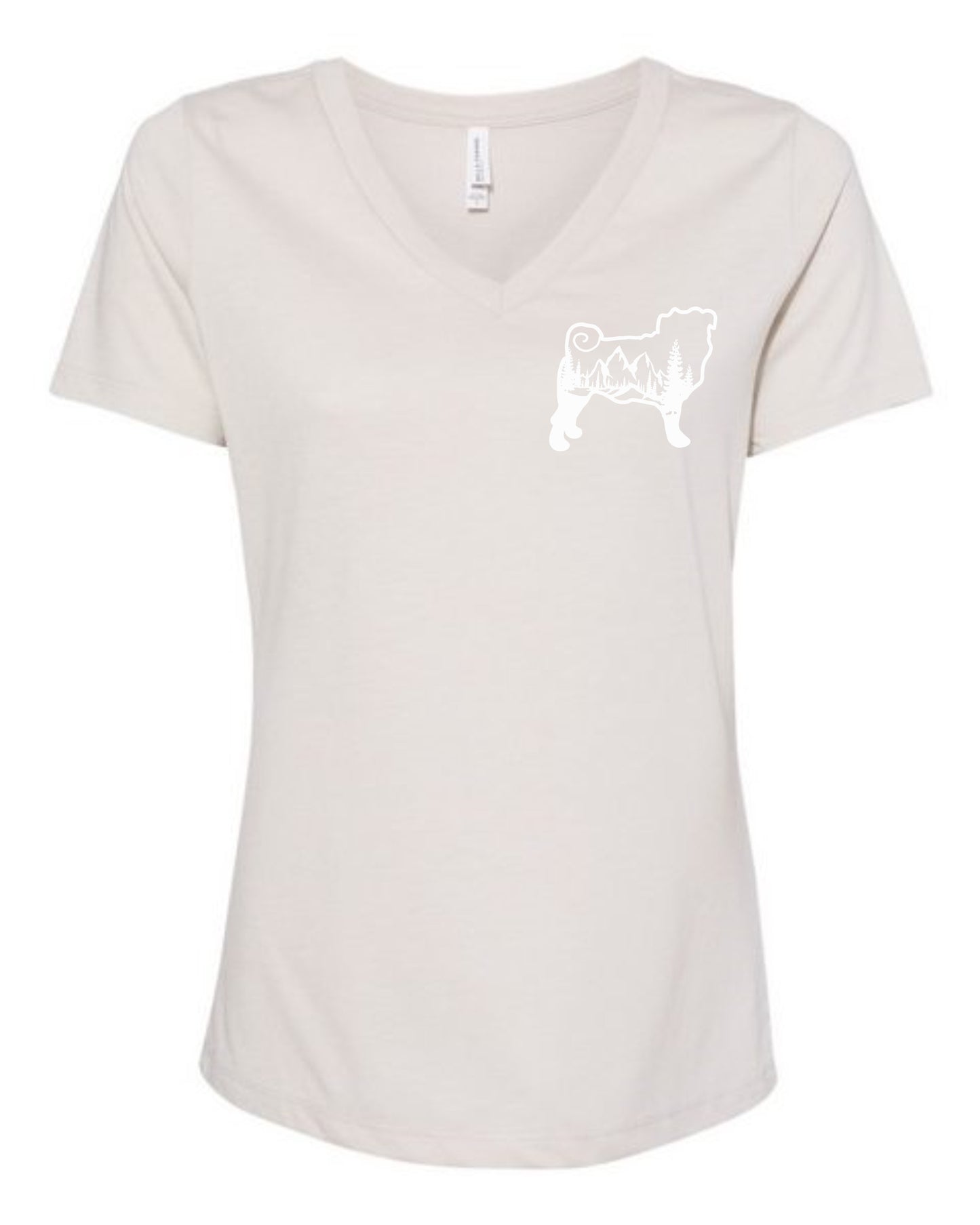 T Shirt - Little Mountain Pug