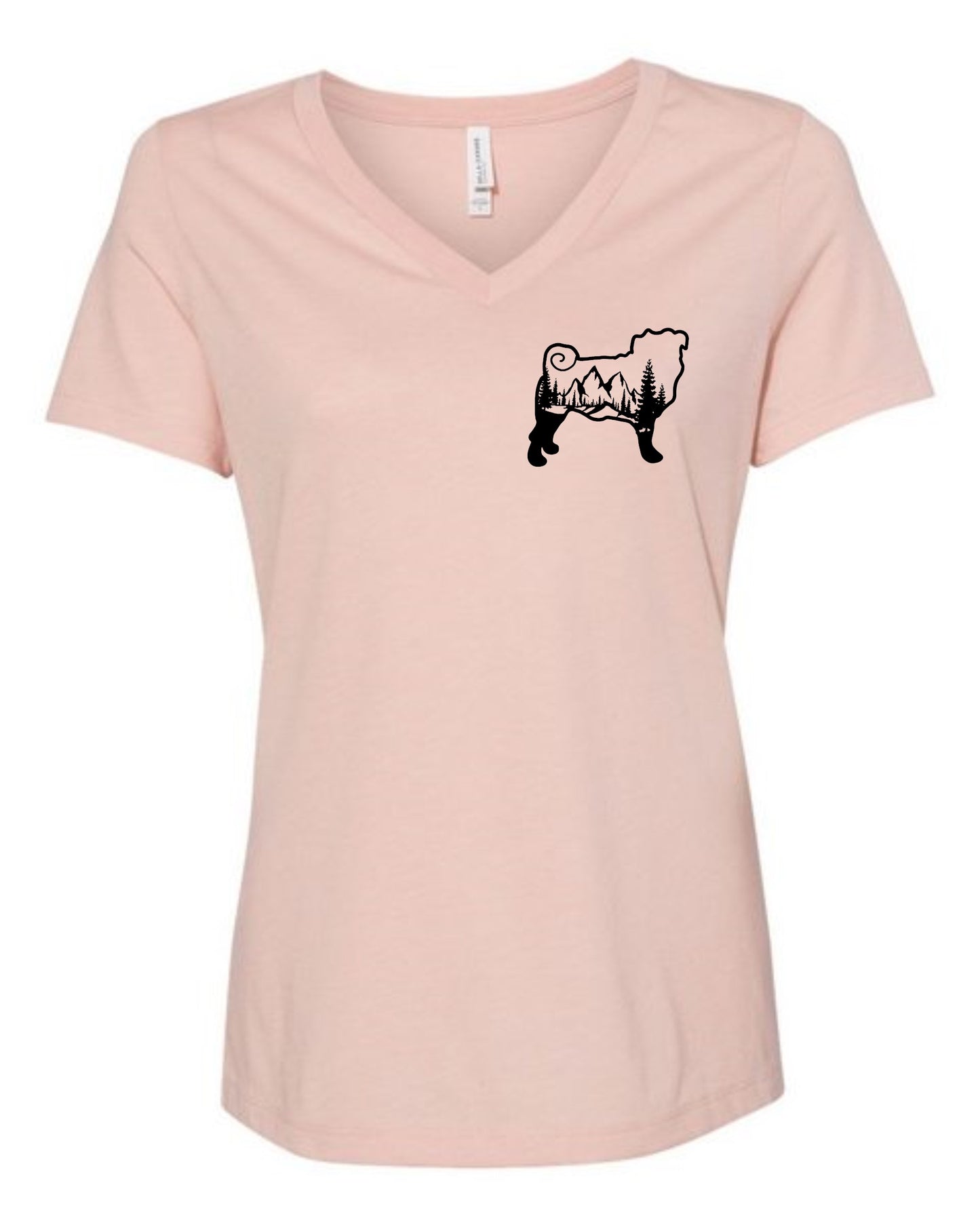 T Shirt - Little Mountain Pug