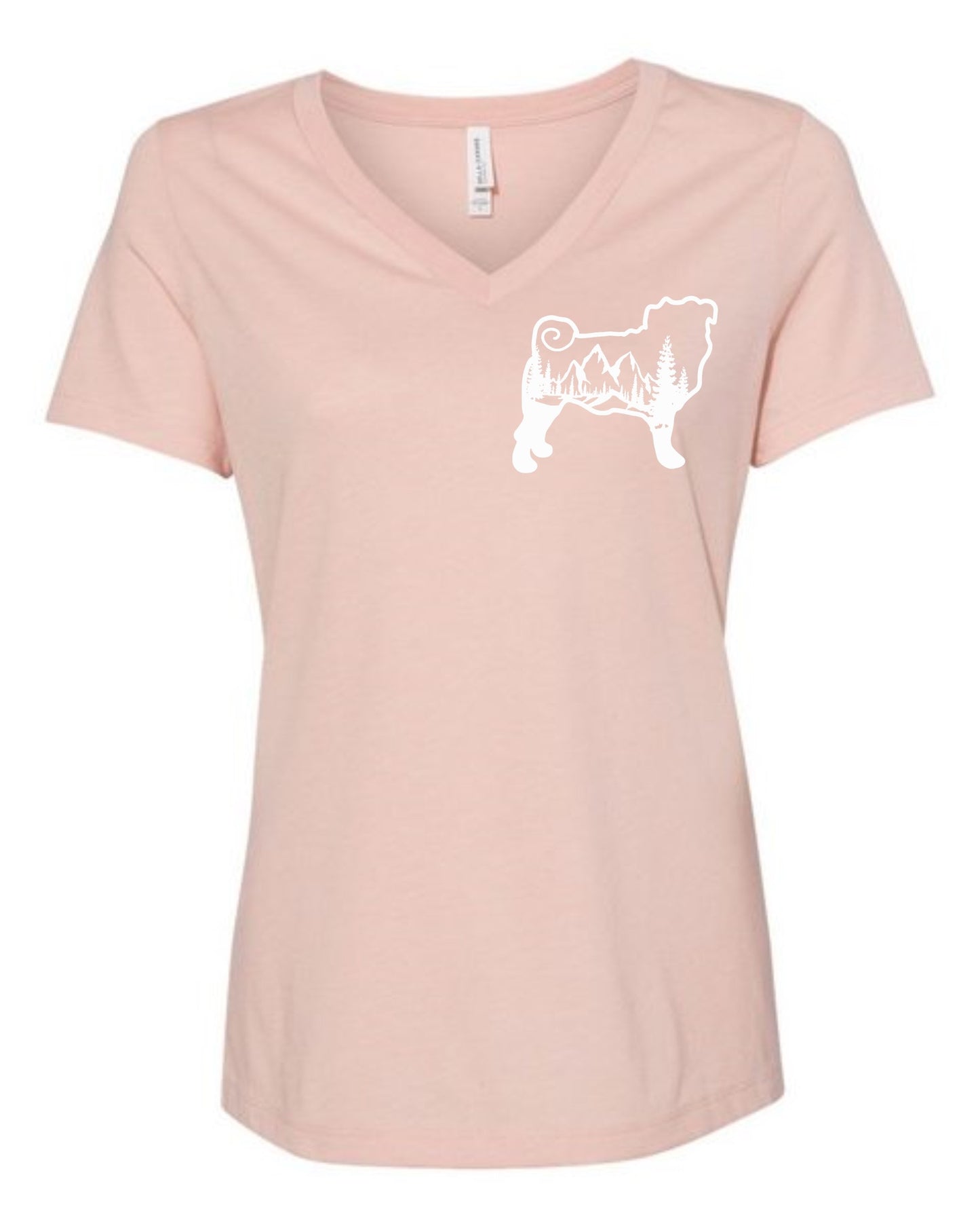 T Shirt - Little Mountain Pug