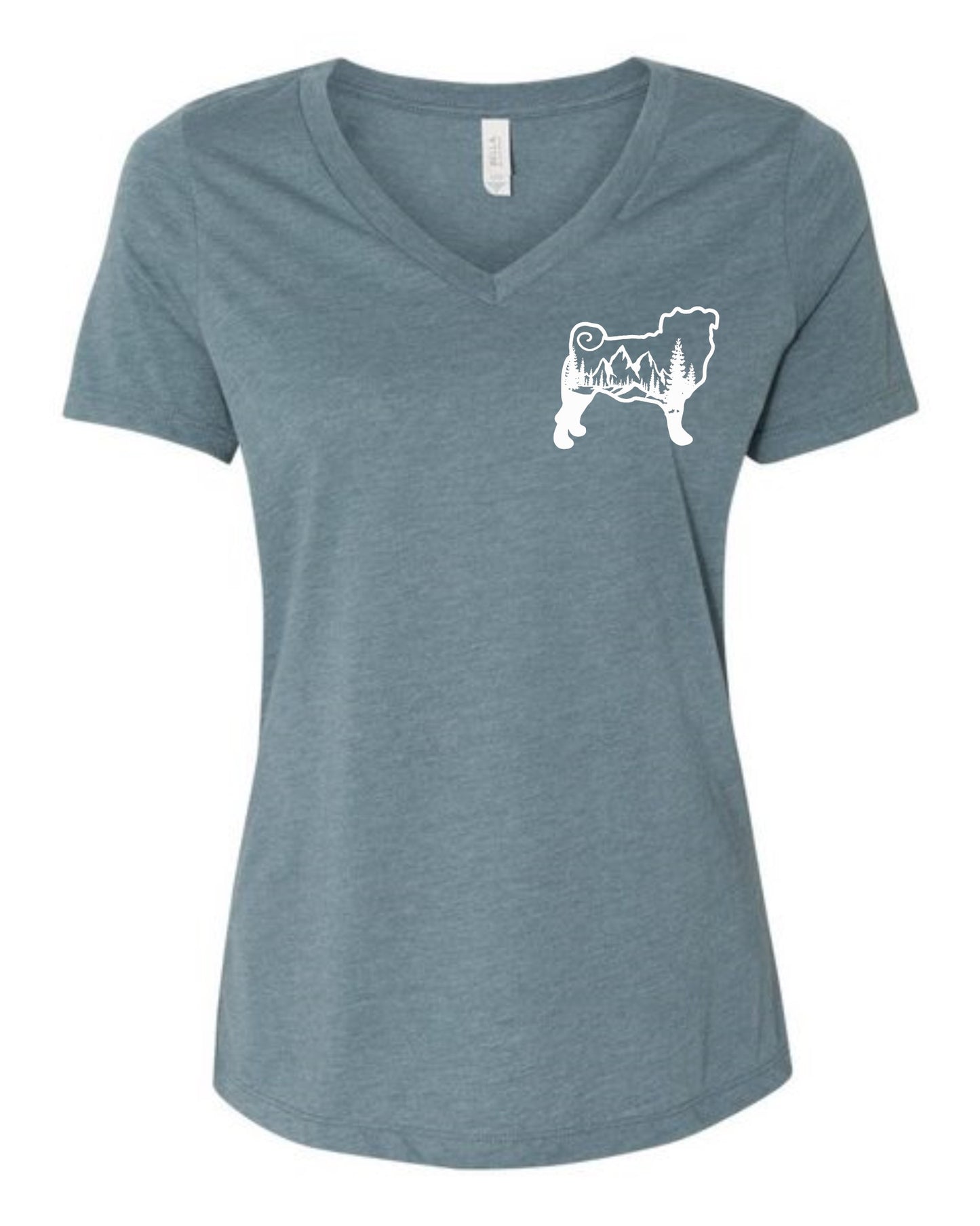 T Shirt - Little Mountain Pug