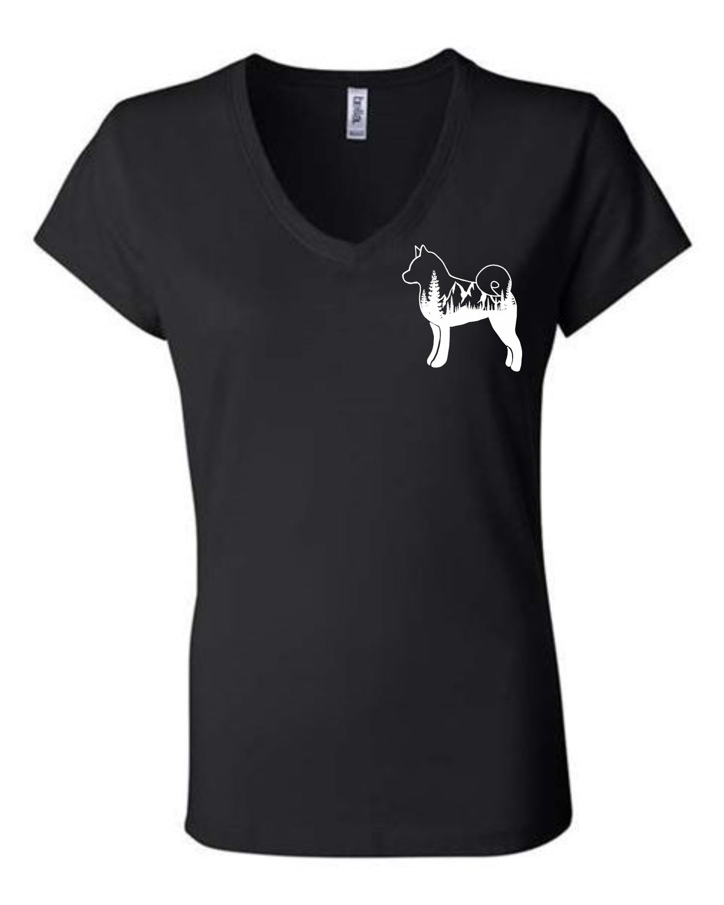 T Shirt - Little Mountain Shiba Inu