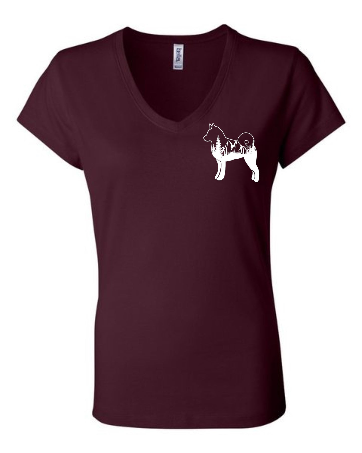 T Shirt - Little Mountain Shiba Inu