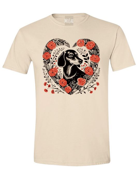 T Shirt- Natural Valentine