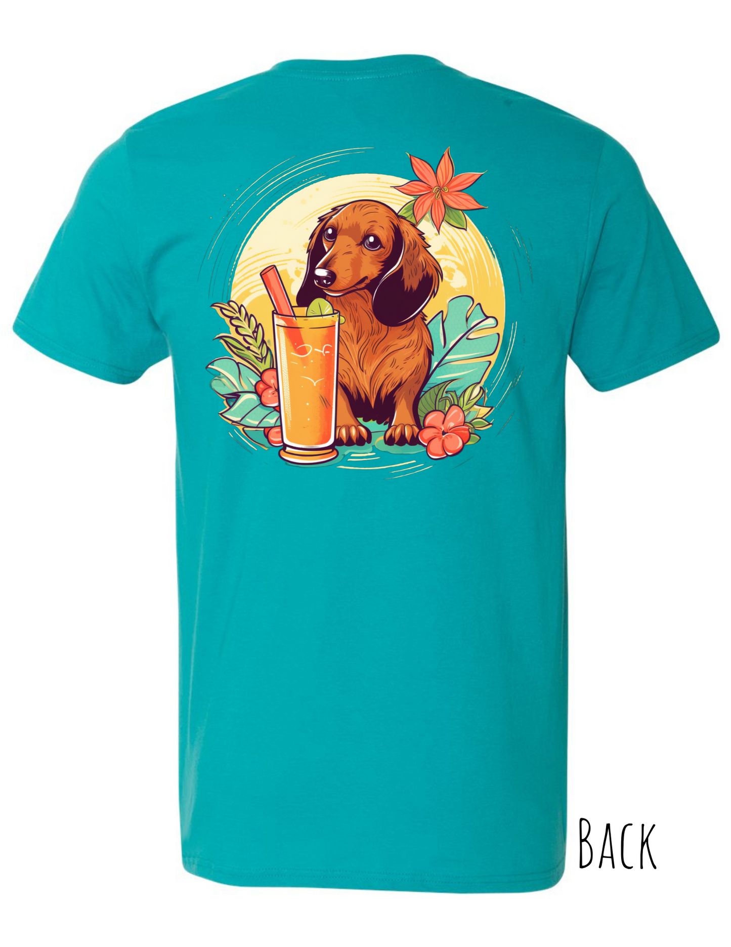 T Shirt - Tropical Doxie