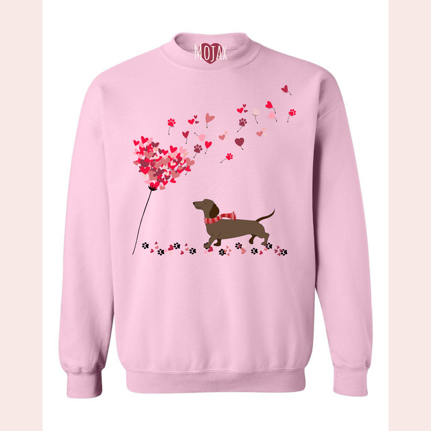 Crewneck Sweatshirt - Valentine Flower