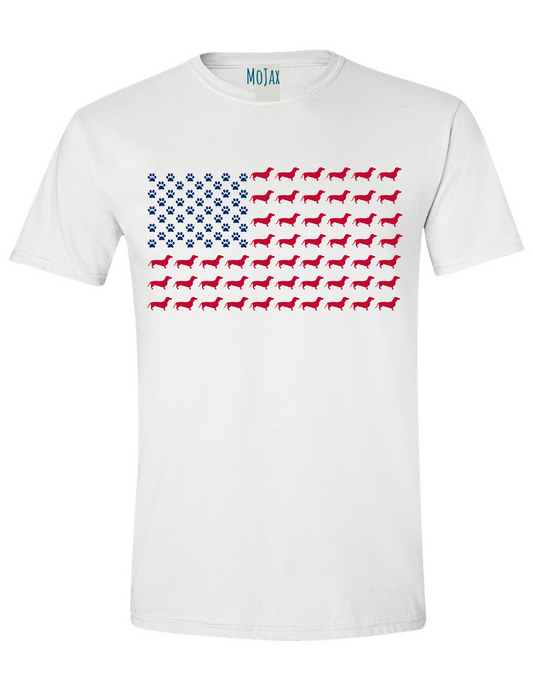 T Shirt - Doxie Flag