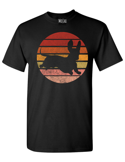 T-Shirt - Sunset Dachshund