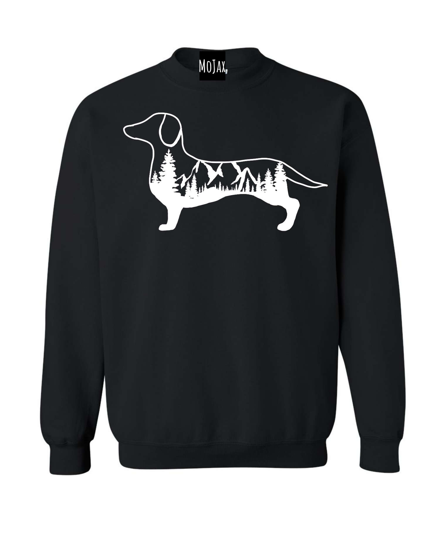 Crewneck Sweatshirt - Mountain Dachshund