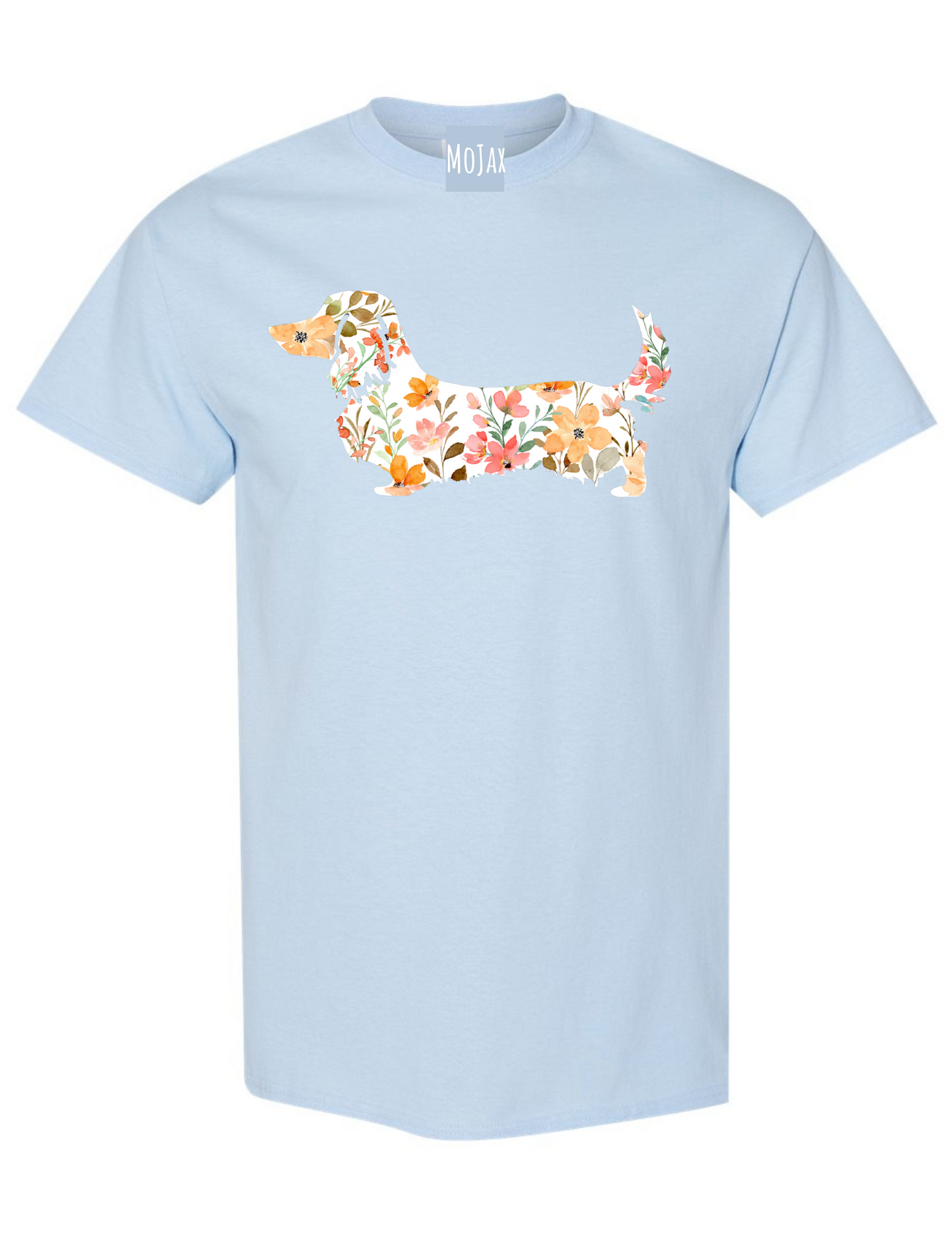 T-Shirt - Pink Floral Dachshund