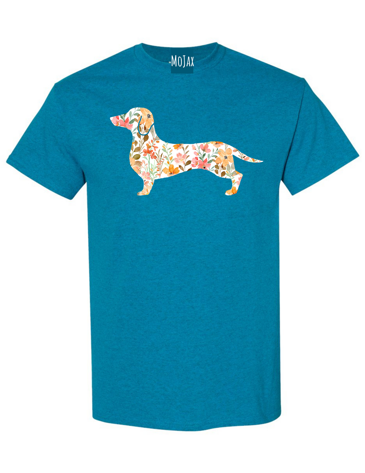 T-Shirt - Pink Floral Dachshund