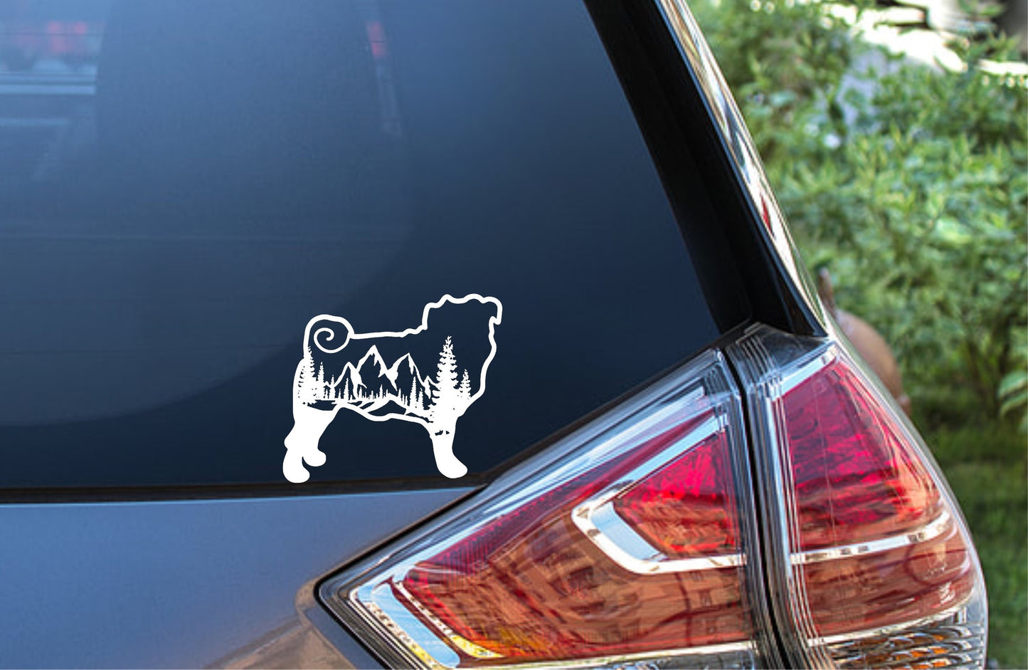 Decal - Mountain Pug