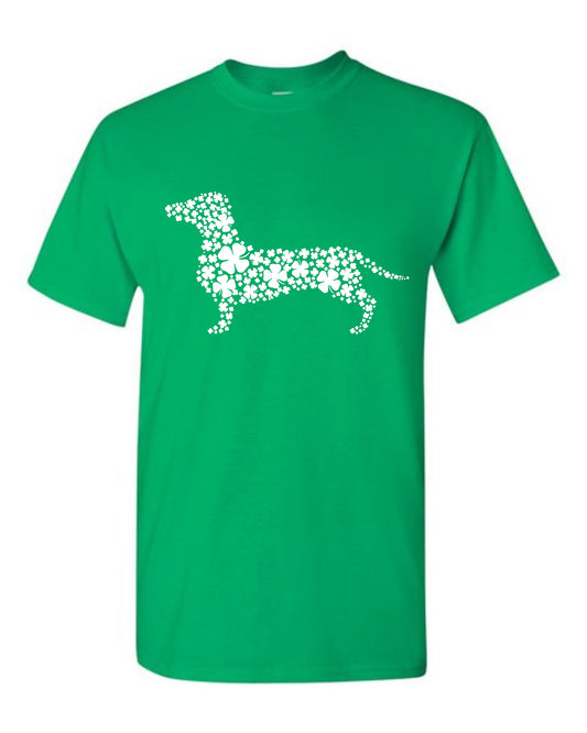 T Shirt - St. Patrick's Day - Shamrock Doxie