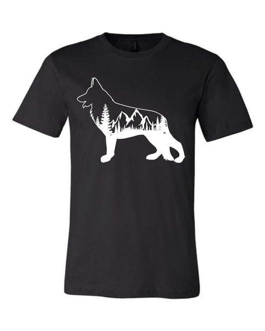 T-Shirt - Mountain German Shepherd