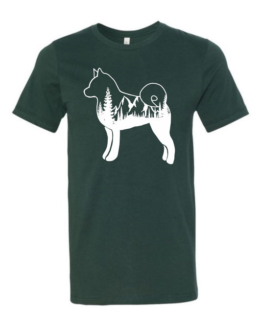 T-Shirt - Mountain Shiba Inu